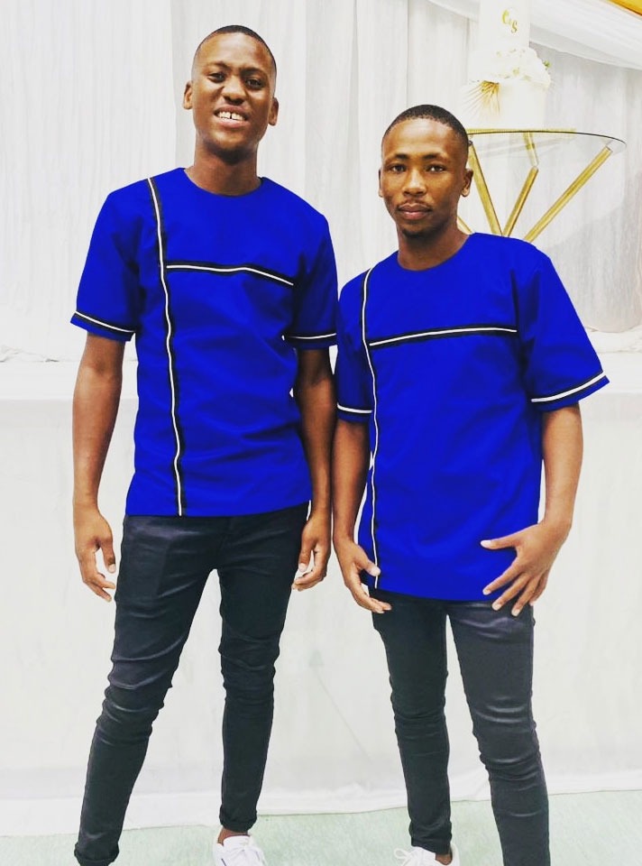 Groom's-man-or-wedding-guest-Xhosa-shirt-liwa-lam